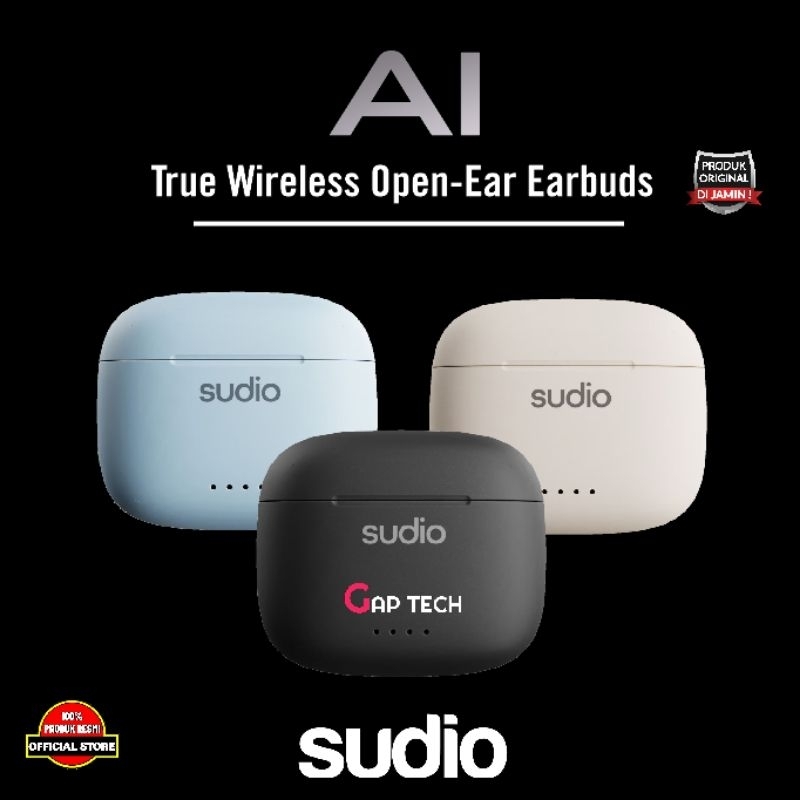 Jual Sudio A1/ A 1 True Wireless OpenEar Earbuds / TWS Original Shopee Indonesia