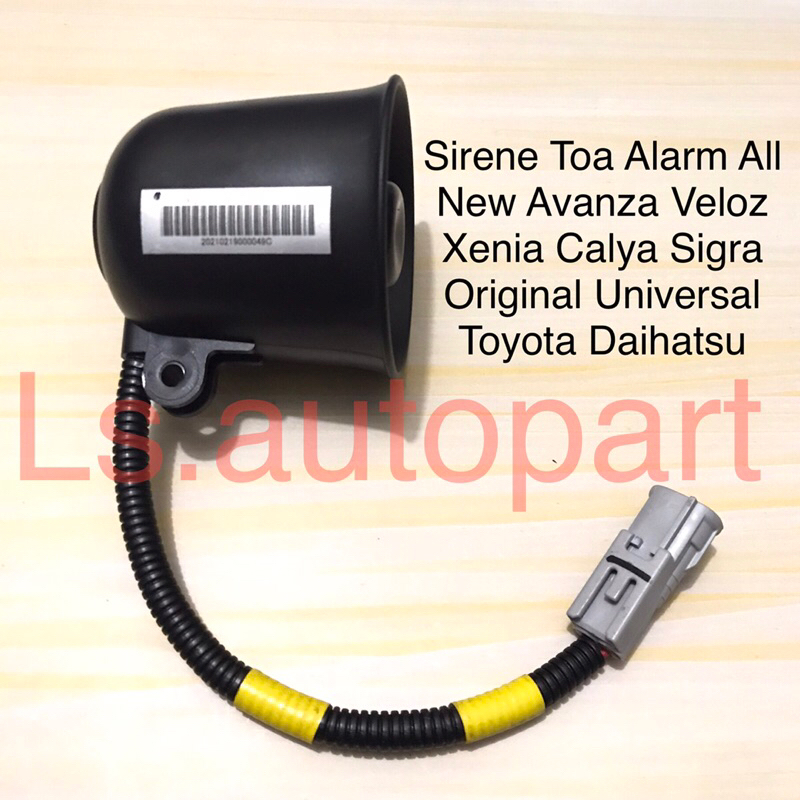 Jual Sirene Toa Alarm All New Avanza Veloz Xenia Calya Sigra Original ...