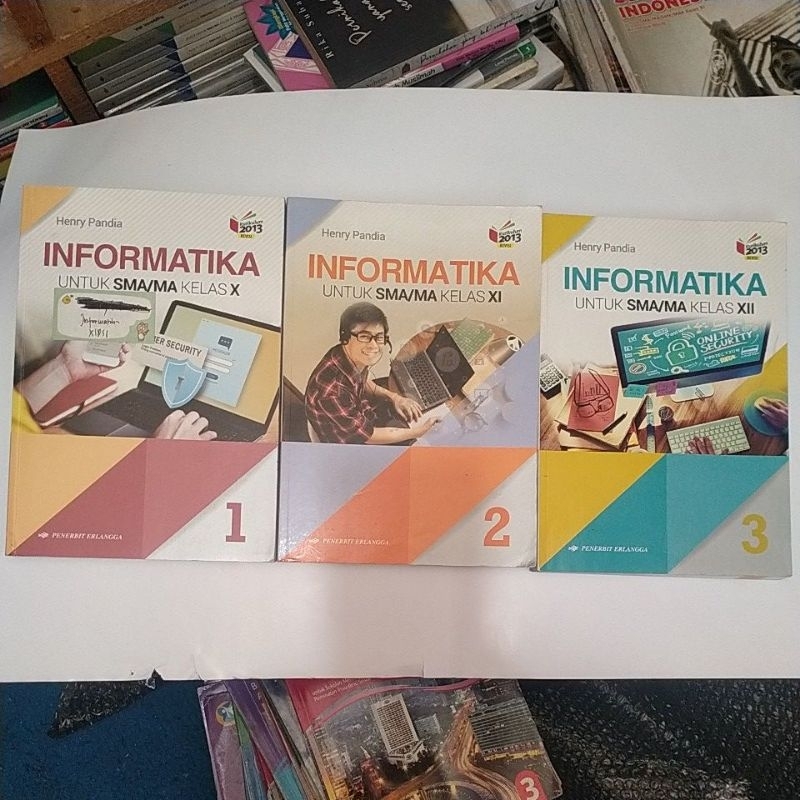 Jual BUKU PAKET INFORMATIKA KELAS 1,2,3 SMA/MA Kurikulum 2013 Edisi ...