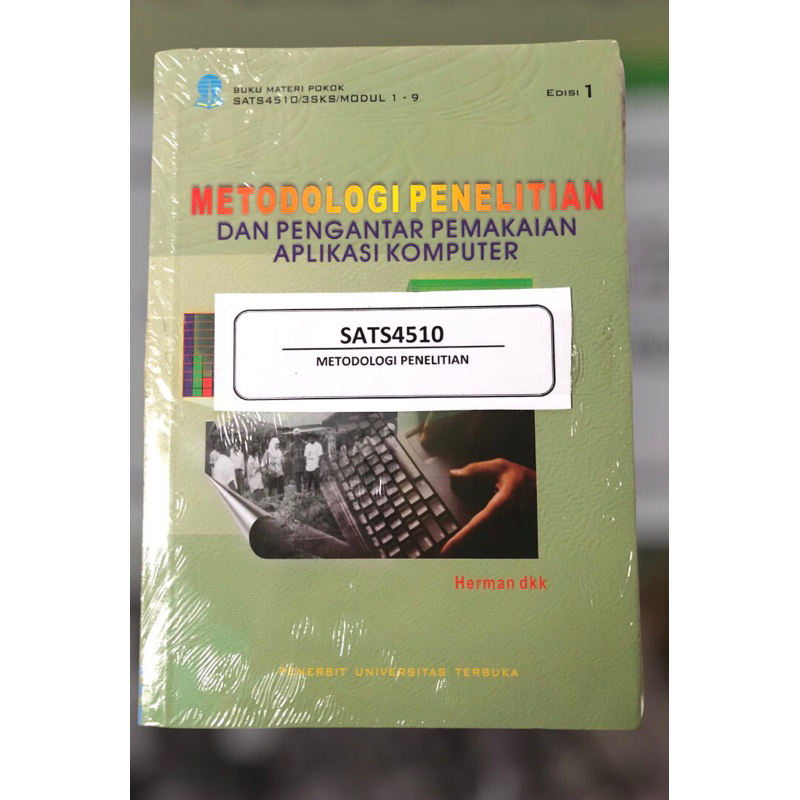 Jual BUKU METODOLOGI PENELITIAN DAN PENGANTAR PEMAKAIAN APLIKASI ...