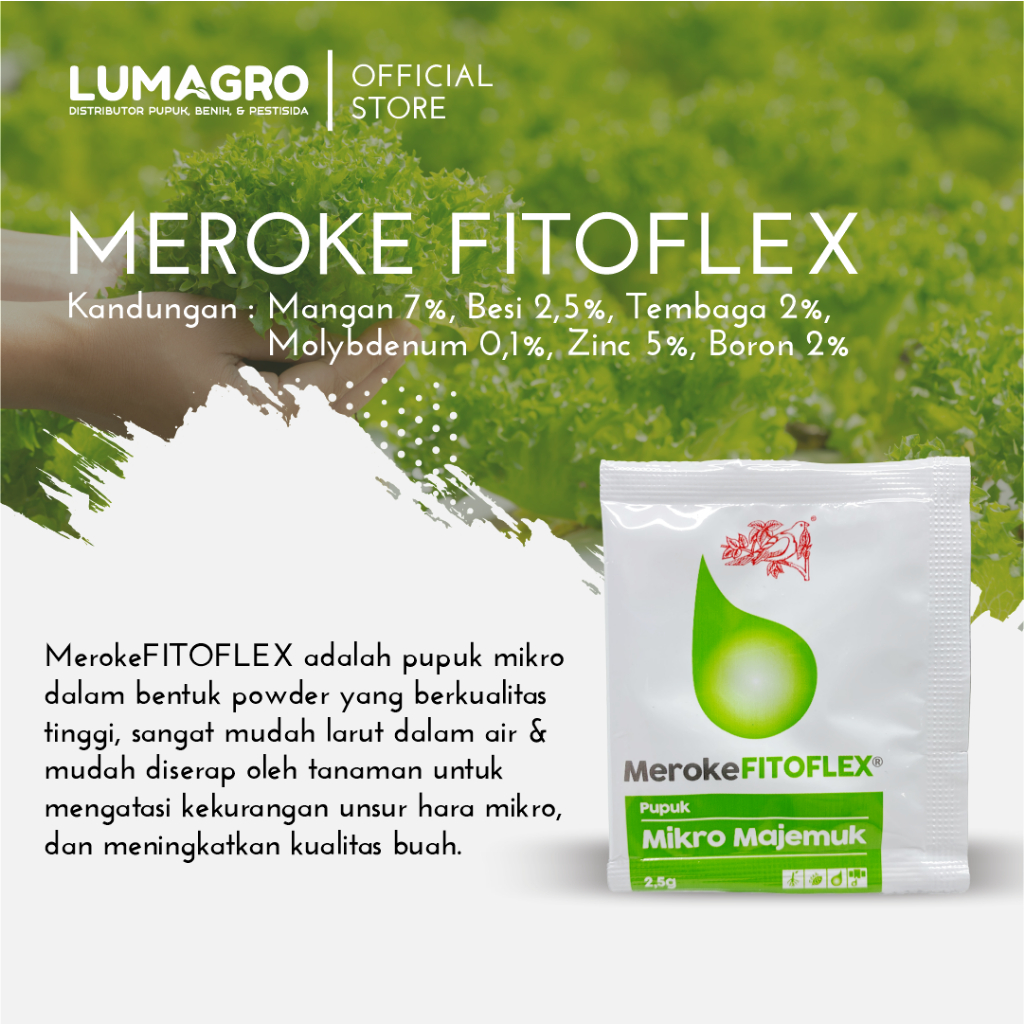 Jual Pupuk Meroke Fitoflex 2,5gr Mutiara Nutrisi Mikro Majemuk ...