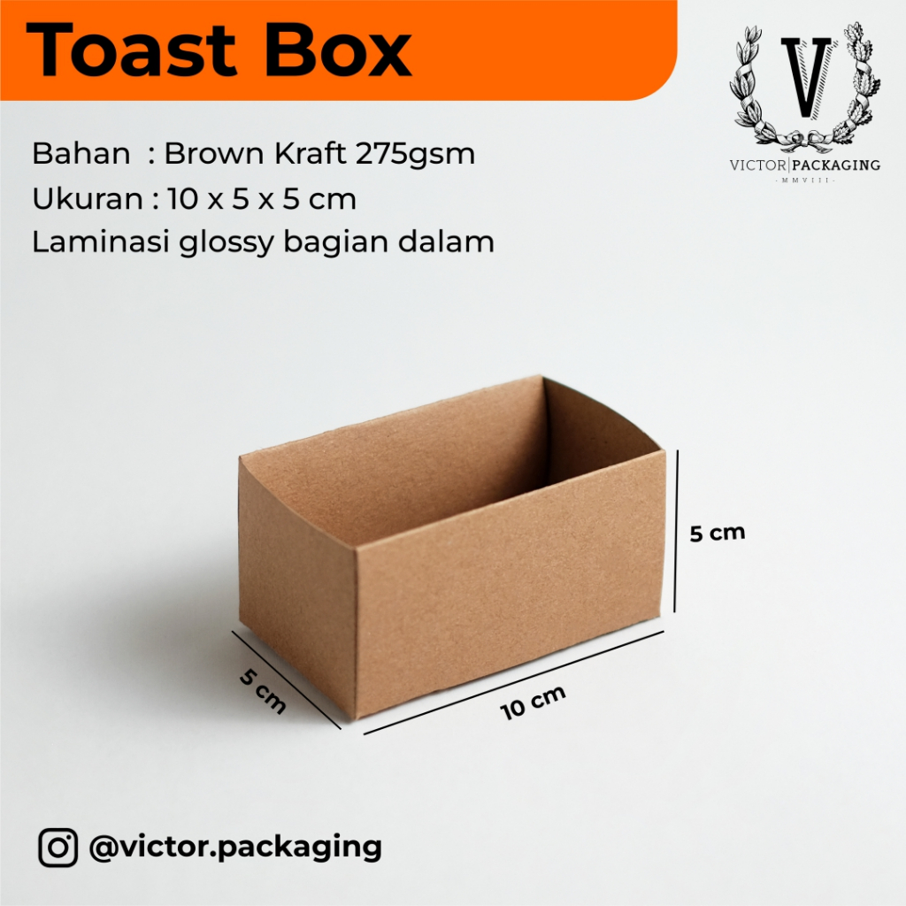 Jual (VICTOR) Toast Box 10 x 5 x 5 cm | Shopee Indonesia