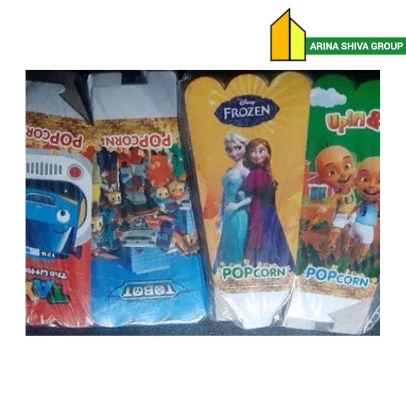 Jual 200 LEMBAR KERTAS POPCORN 12 × 6 PAPER CRAFT KARTON POPCORN ...