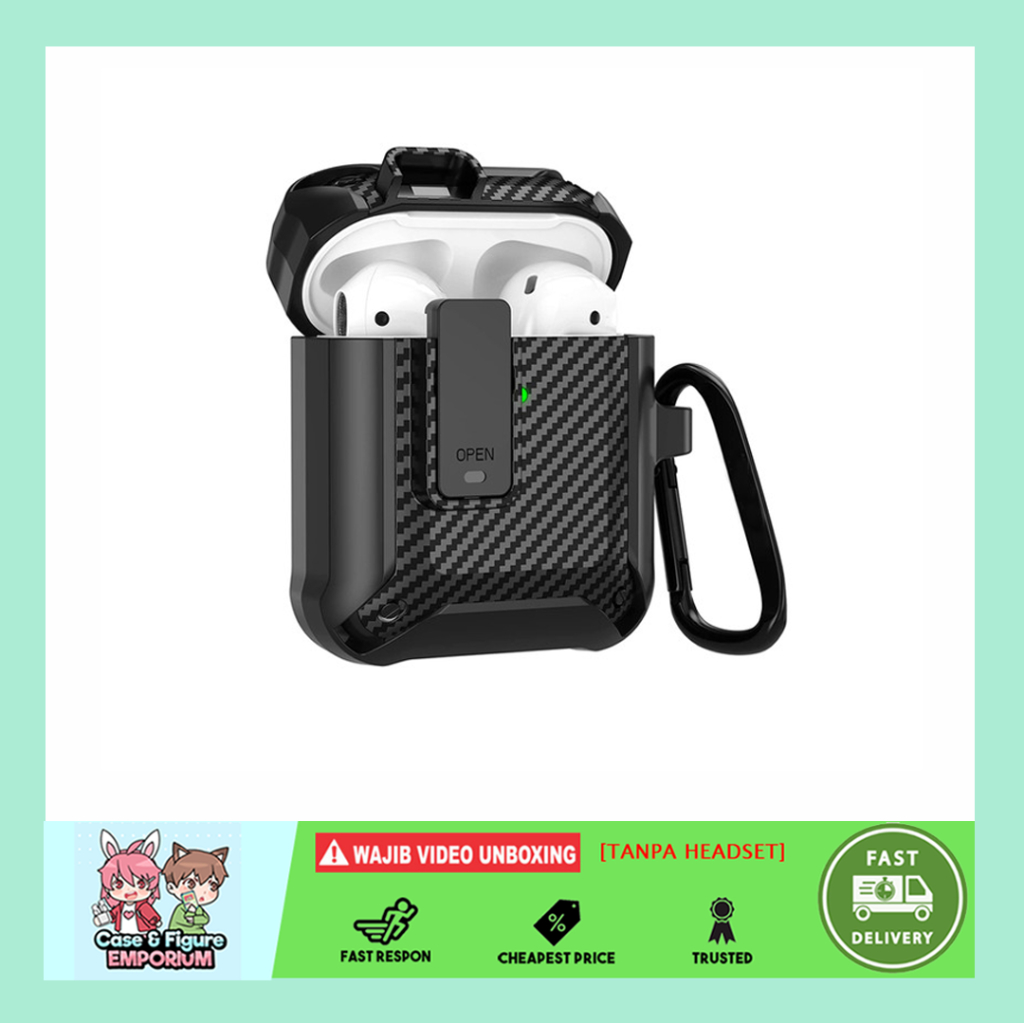 Jual Case Pods Lock Gen 1 2 3 Pro inpods i12 i13 Kunci Double Safety