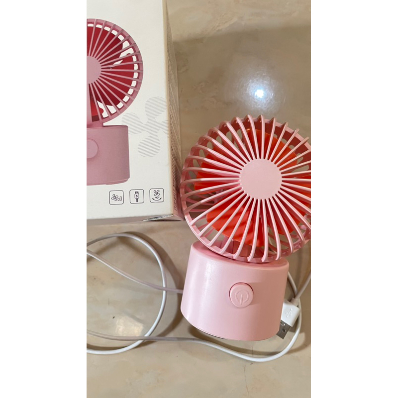 Jual Miniso Mini Fan bekas Shopee Indonesia
