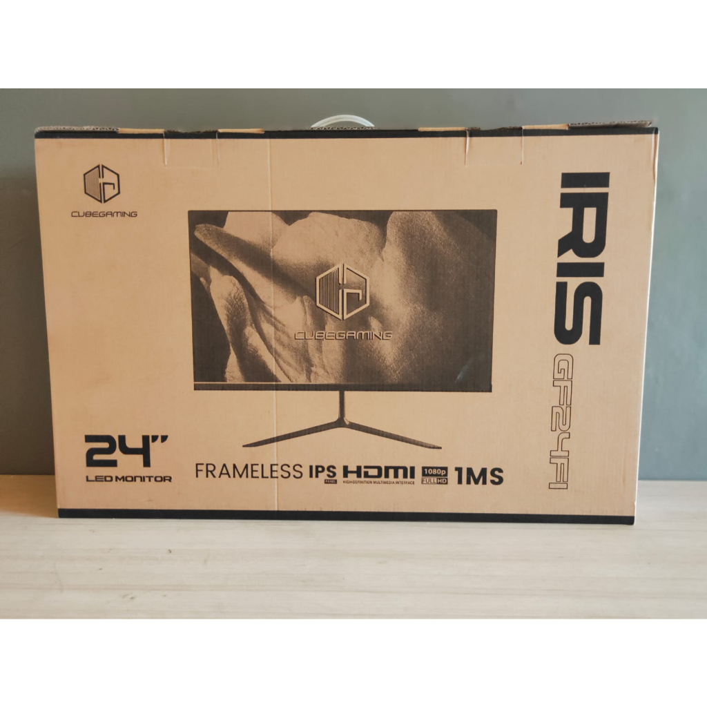 Jual Monitor CUBE GAMING IRIS GF24FI 165Hz | Shopee Indonesia