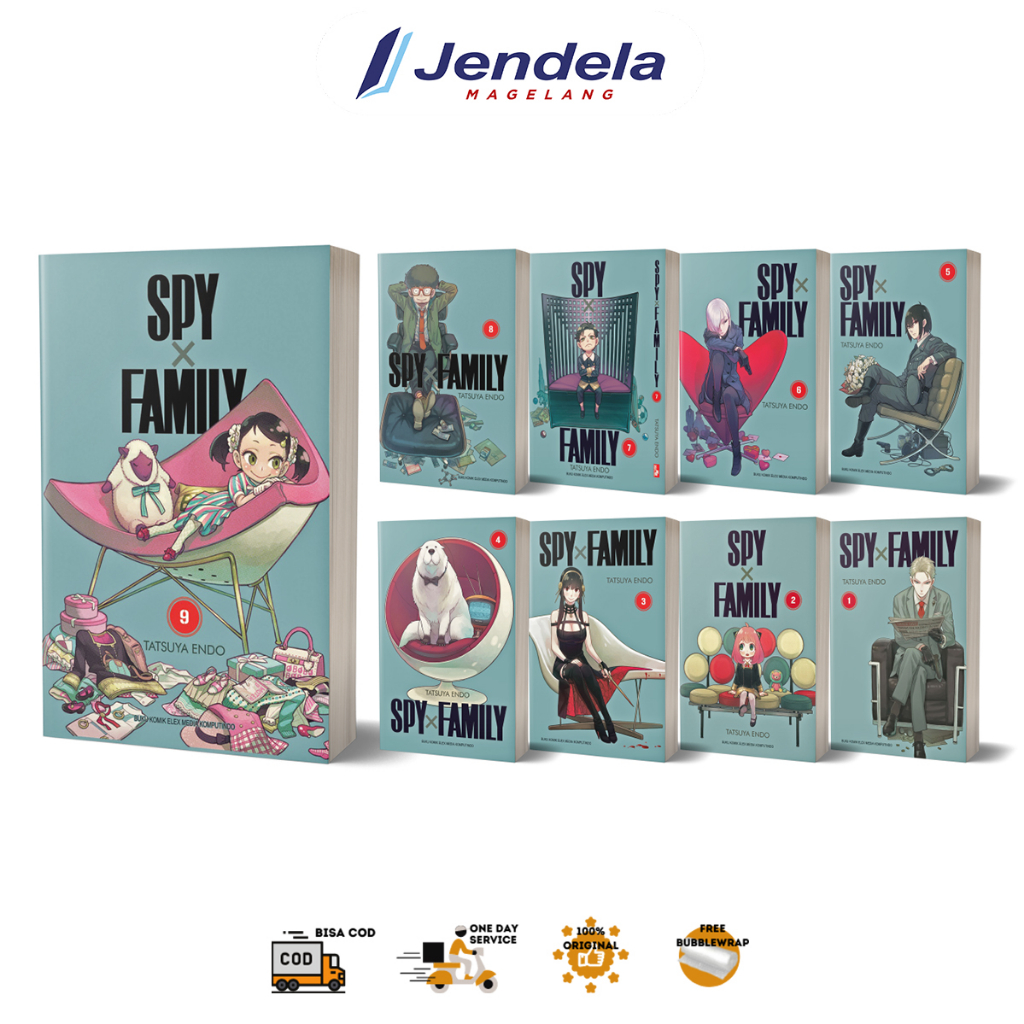 Jual Komik Spy X Family By Endo Tatsuya | Shopee Indonesia