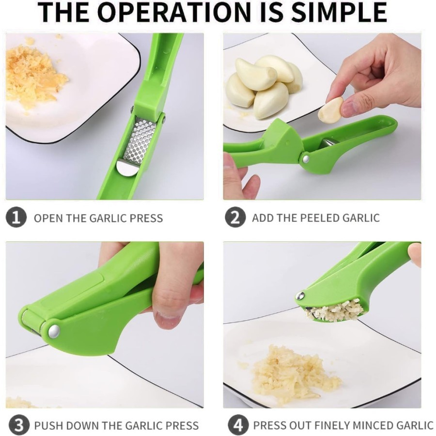 Jual Alat Penghancur Bawang Putih Merah Manual/Garlic Press Crusher ...