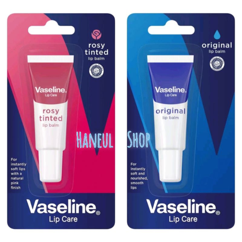 Jual Vaseline Lip Care Tinted Lip Balm Rosy Tinted 10gr Shopee Indonesia