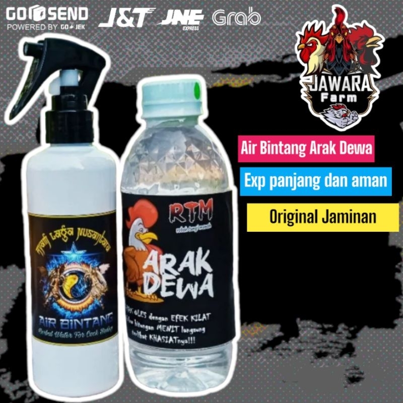 Air Bintang Arak Dewa Obat Semprot Luka Ayam