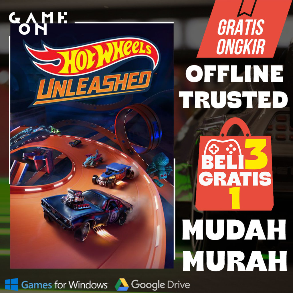 Jual Hot Wheels Unleashed Game PC Arcade Balapan Download Game