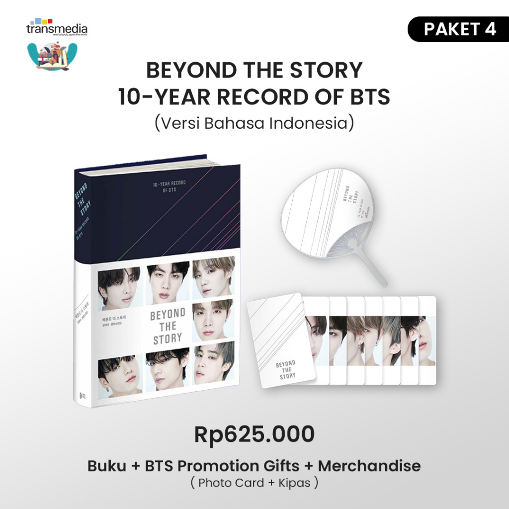 Jual Novel BEYOND THE STORY : 10-YEAR RECORD OF BTS Penulis Myeongseok ...