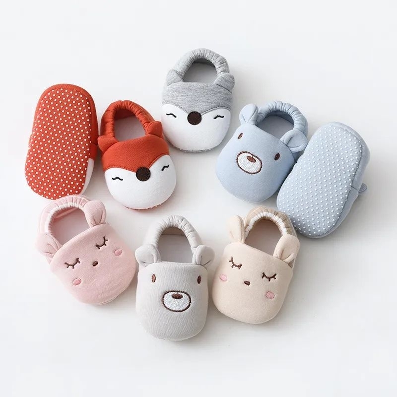 Jual Sepatu Bayi Prewalker Perempuan Laki Laki RABBIT 0 12 Bulan Murah