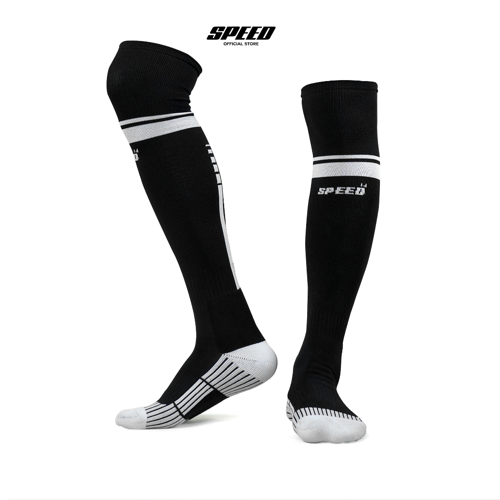 Jual Speed - Socks Kaos Kaki Bola - Kaos Kaki Futsal Hitam | Shopee ...