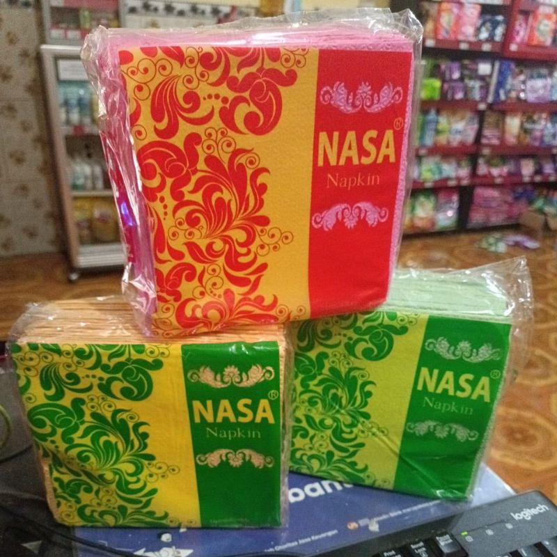 Jual TISU MAKAN NASA +- 50lembar | Shopee Indonesia