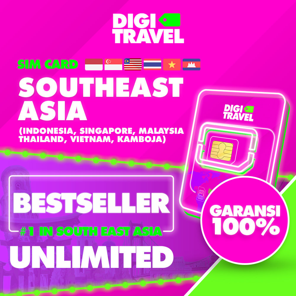 Jual DIGI TRAVEL Sim Card Malaysia Unlimited Data Internet | Simcard ...