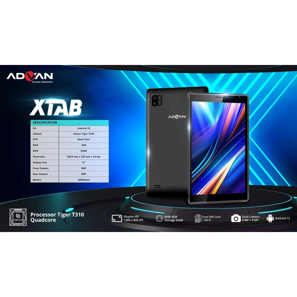 Jual ADVAN XTab 4/64GB - Garansi Resmi | Shopee Indonesia