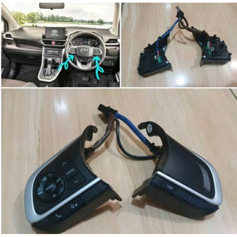Jual Tombol Audio Remote Steer Stir Toyota Avanza Xenia 2022 Type E & G ...