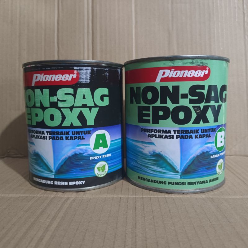 Jual Epoxy Non-Sag Pioneer Quart (1.58+1.6 Kg) | Shopee Indonesia