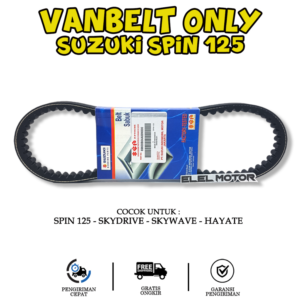 Jual Vanbelt V belt vbelt Suzuki Spin Skydrive Skywave Hayate 125 ...