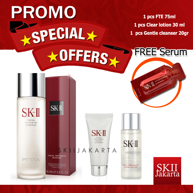 SK-II  SKII SK2 Facial Treatment Essence +Clear Lotion 230mlSet