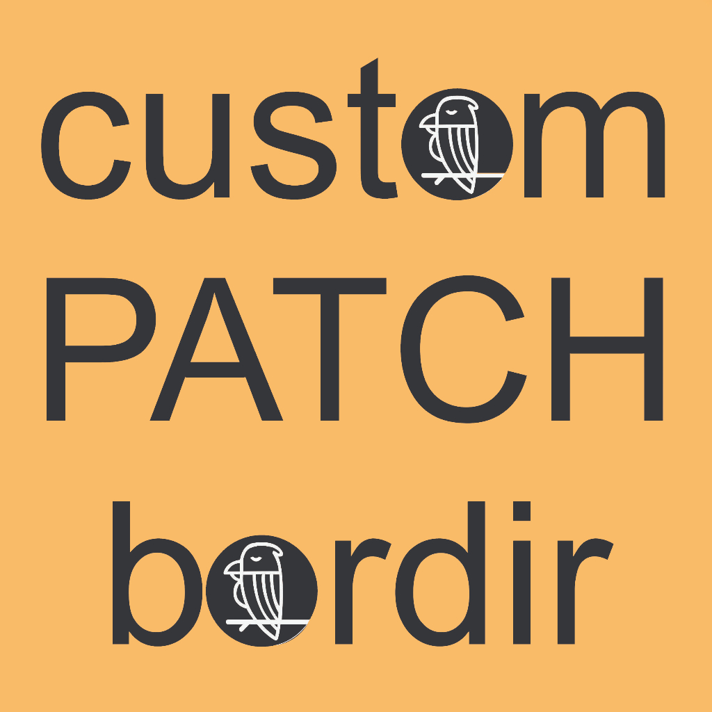 Jual Custom Iron Patch Emblem Bordir | Shopee Indonesia