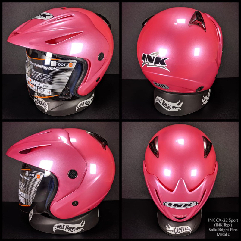 Jual HELM INK TOPI CX22 ORIGINAL CX 22 solid polos motif | Shopee Indonesia