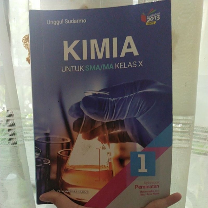 Jual Buku Kimia kelas X/ 10 SMA kurikulum k13 revisi Erlangga | Shopee ...