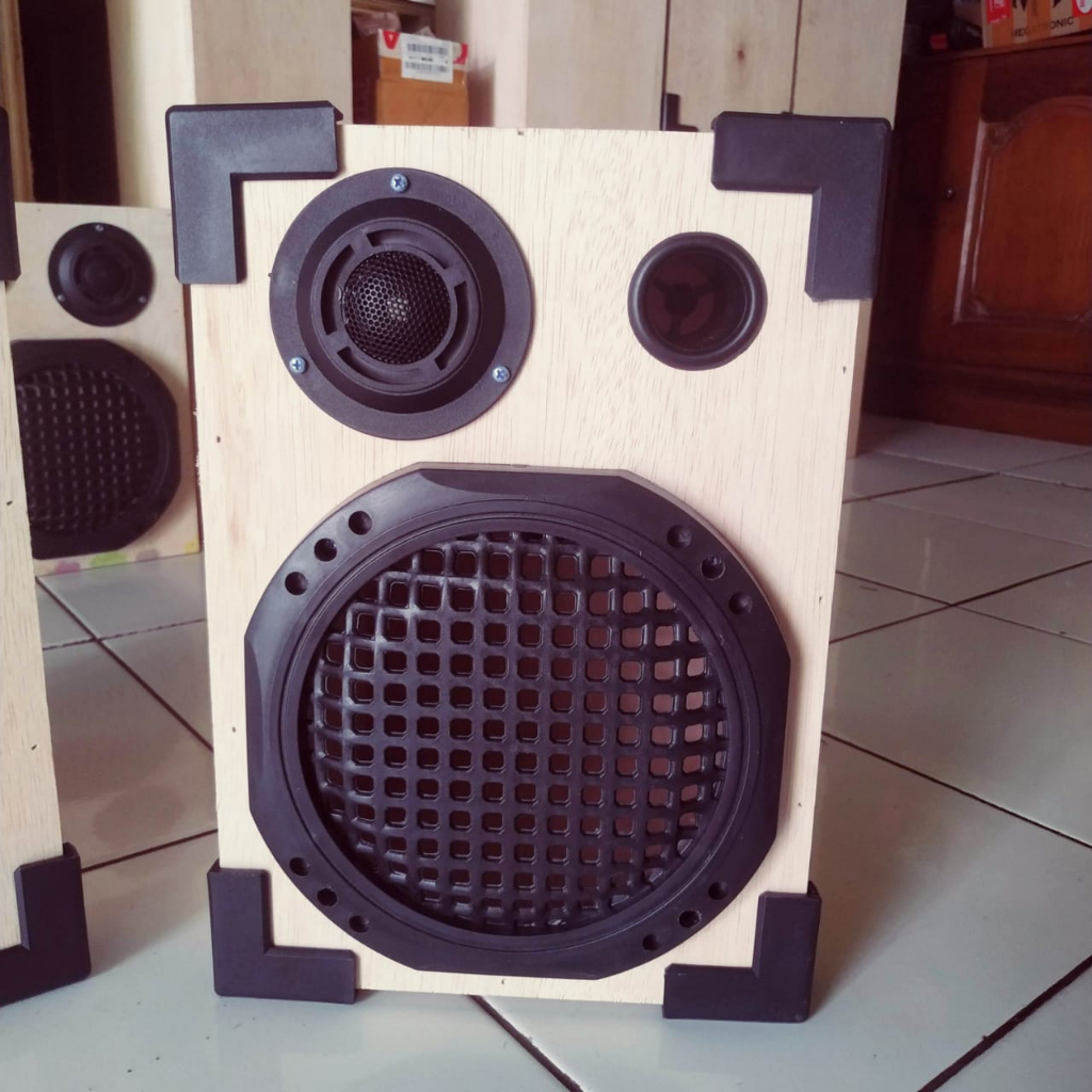 Jual Box speaker 6 inch + tweeter 2 way | Shopee Indonesia
