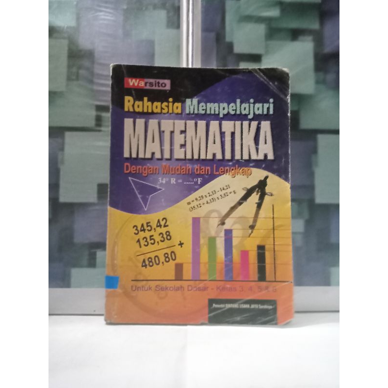 Jual Rahasia Mempelajari Matematika Dengan Mudah Dan Lengkap Untuk ...