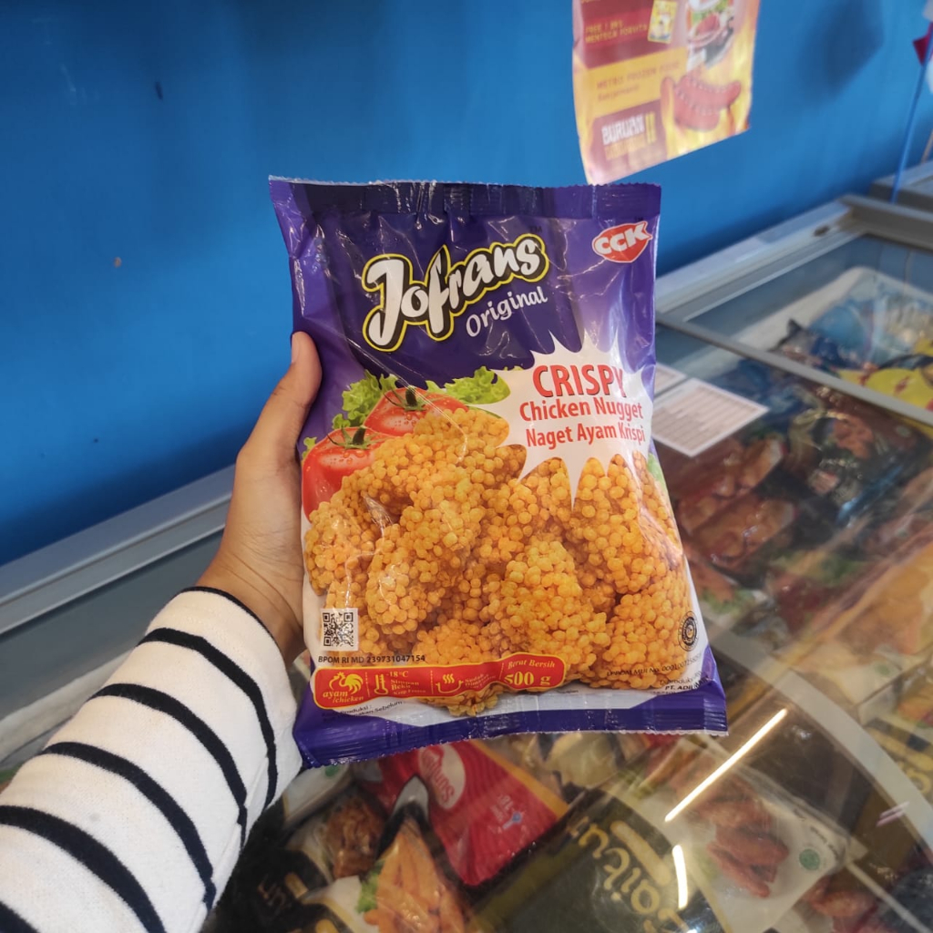 Jual Jofrans Crispy Chicken Nugget Ori Gr Shopee Indonesia