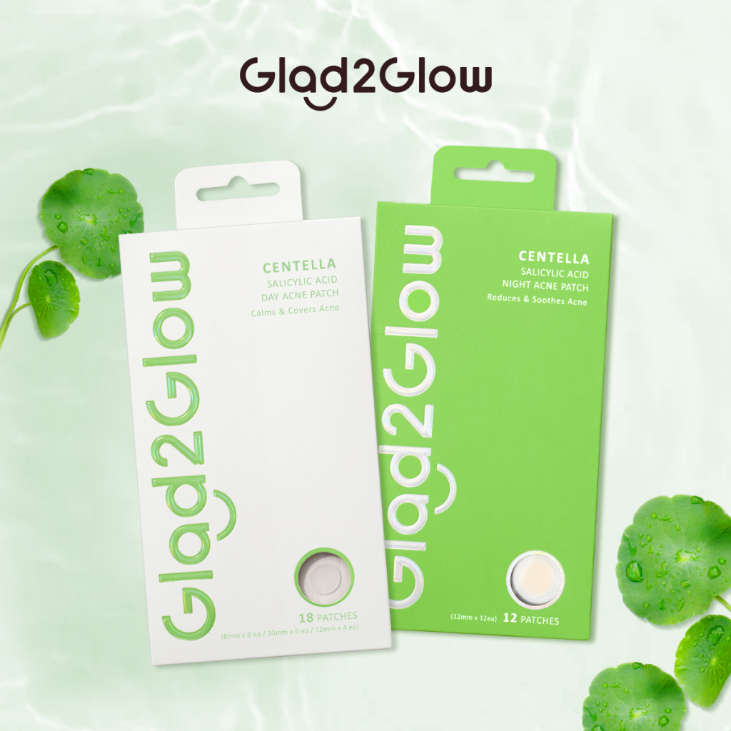 Jual GLAD2GLOW Centella Salicylic Acid Acne Patch Shopee Indonesia