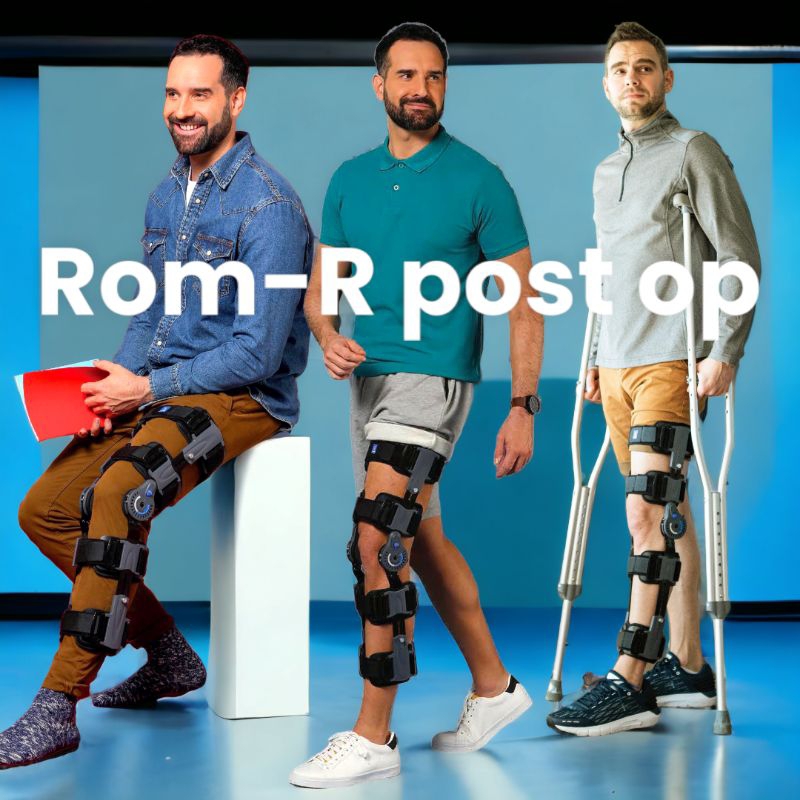 Jual Rom r / knee brace ACL / knee extension brace / post op knee brace ...