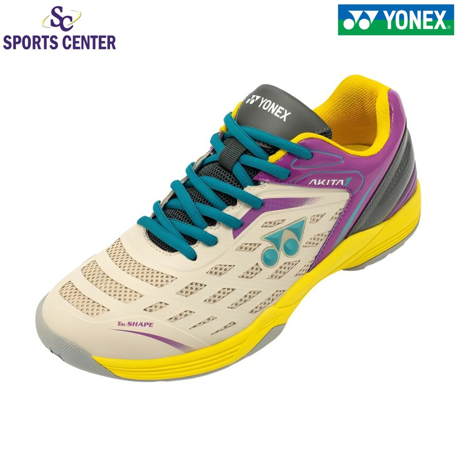 Jual Promo Sepatu Badminton Yonex Akita Lightkhaki / Darkcharcoal ...