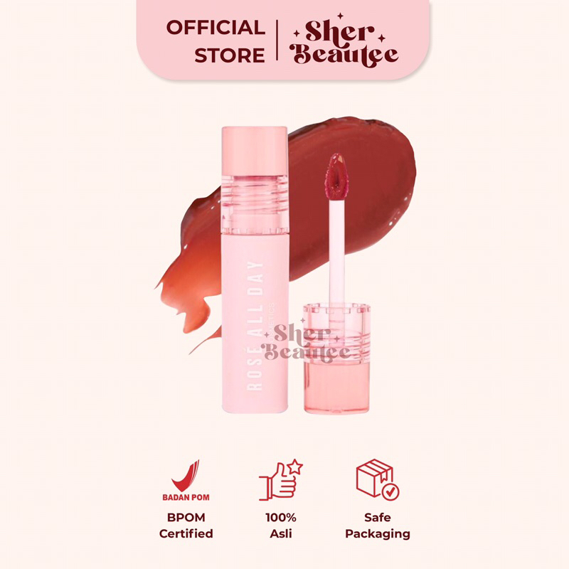 Jual Rose All Day Plush Lip Tint 3gr Shopee Indonesia