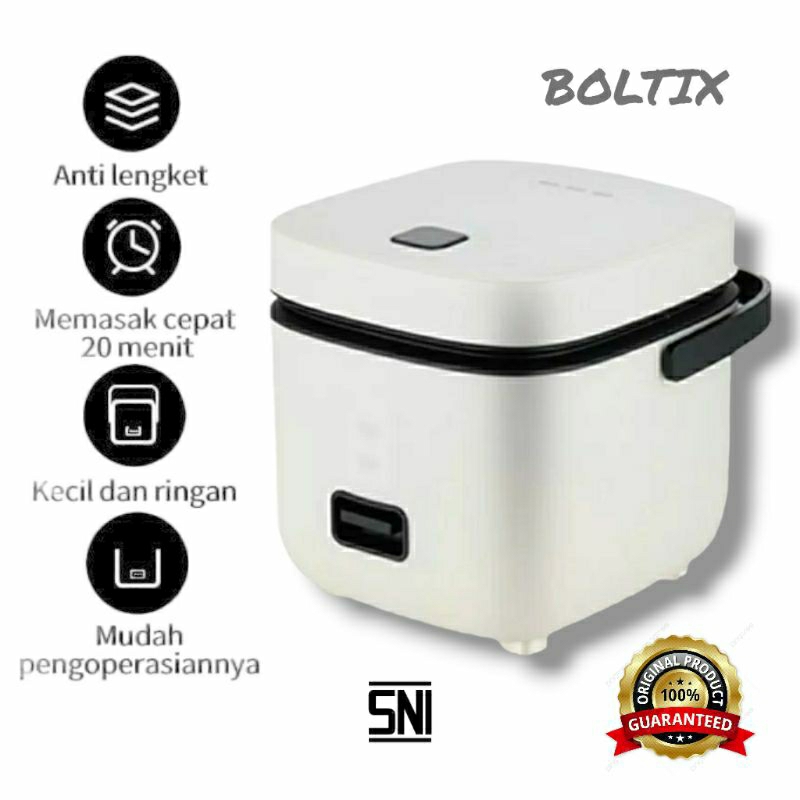Jual BOLTIX Rice Cooker Mini Multifungsi Penanak Nasi Praktis Magic Com