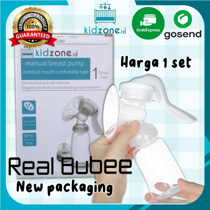 Jual KIDZONE Real Bubee Breast Pump Pompa Asi Manual / Breast Pump