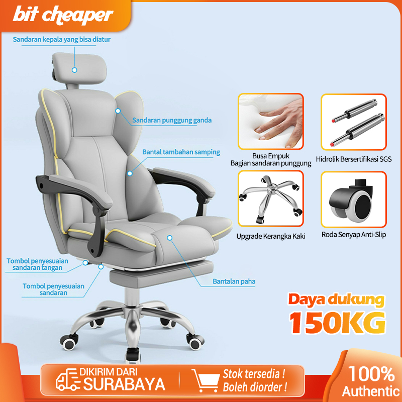 Jual Kursi permainan/kursi kantor rumah/kursi siswa/kursi komputer