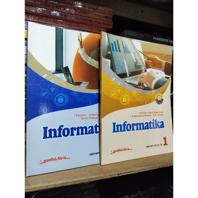 Jual Buku INFORMATIKA 1,2,3 SMP/MTs KELAS VII,VIII,IX YUDHISTIRA ...