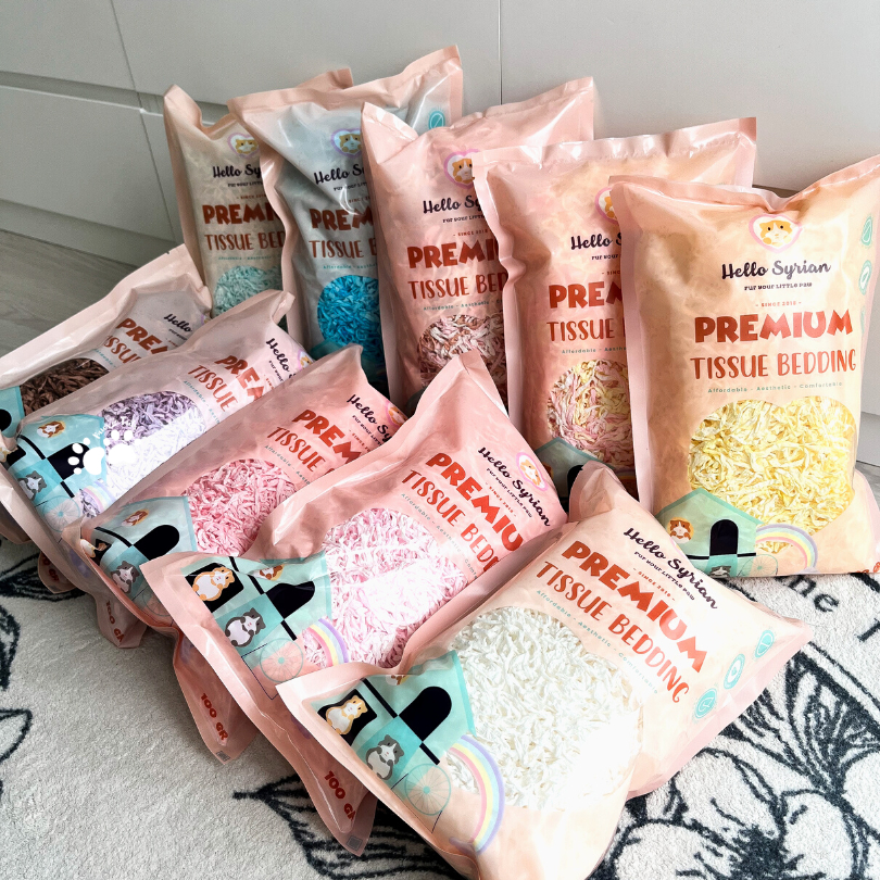 Jual HELLO SYRIAN Premium Tissue Bedding Alas Kandang Hamster