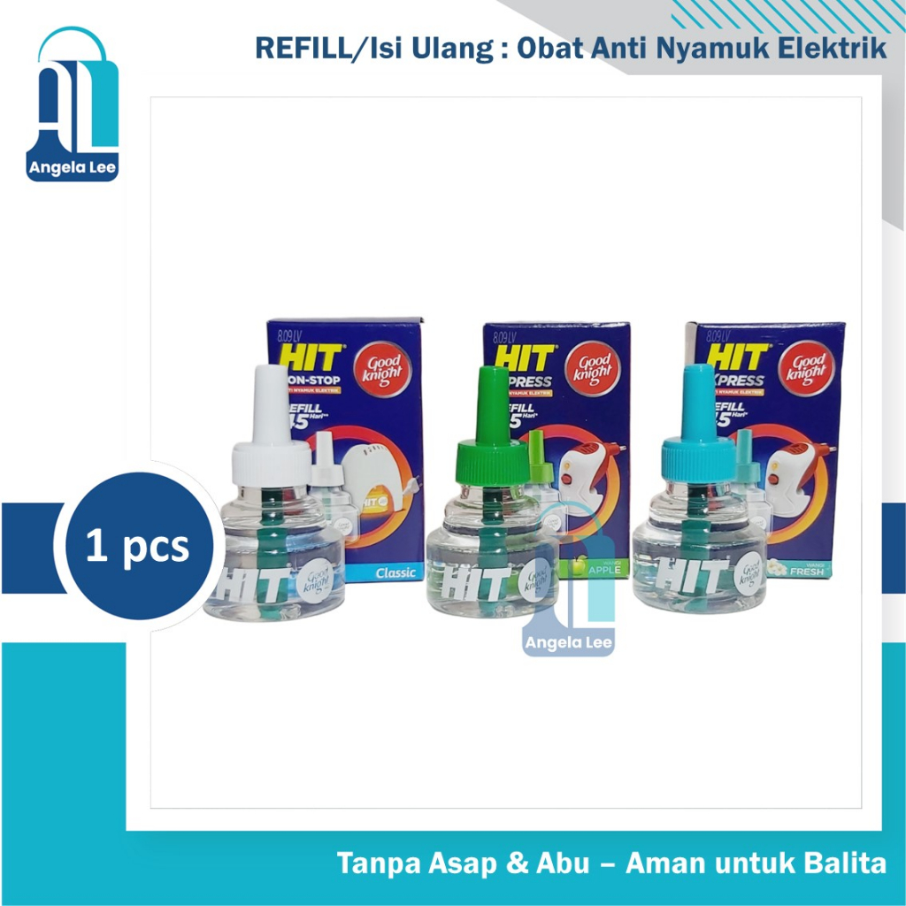 Jual Refill Obat Anti Nyamuk Elektrik HIT XPRESS 35ml - Tahan 45 hari ...