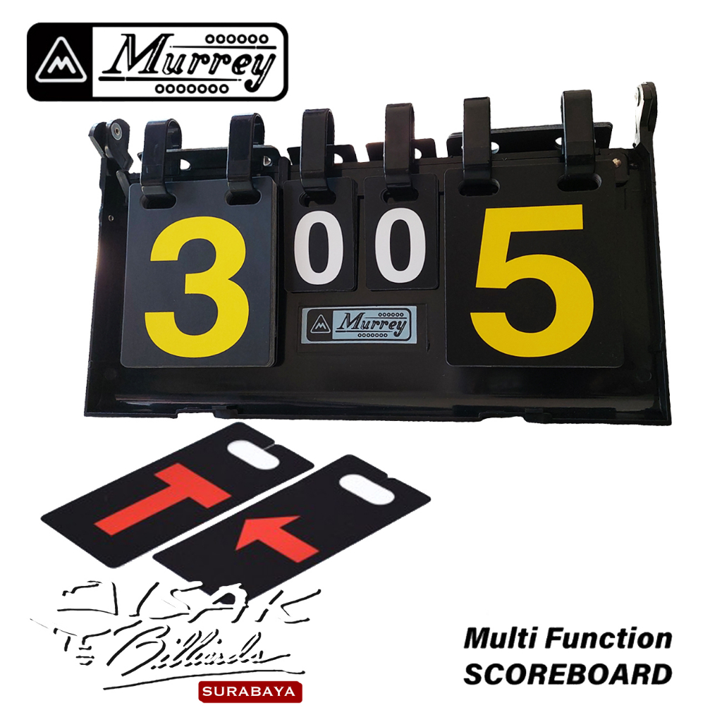 Jual Murrey Scoreboard - Papan Hitung Skor Permainan Billiard | Shopee ...
