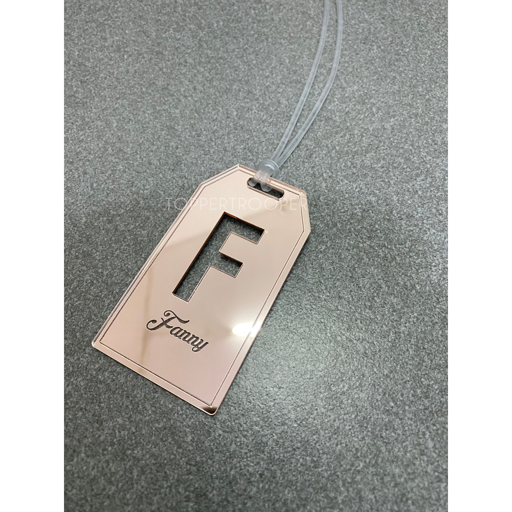 Jual INISIAL GANTUNGAN KOPER / INITIAL LUGAGGE TAG / LUGGAGE TAG NAMA ...