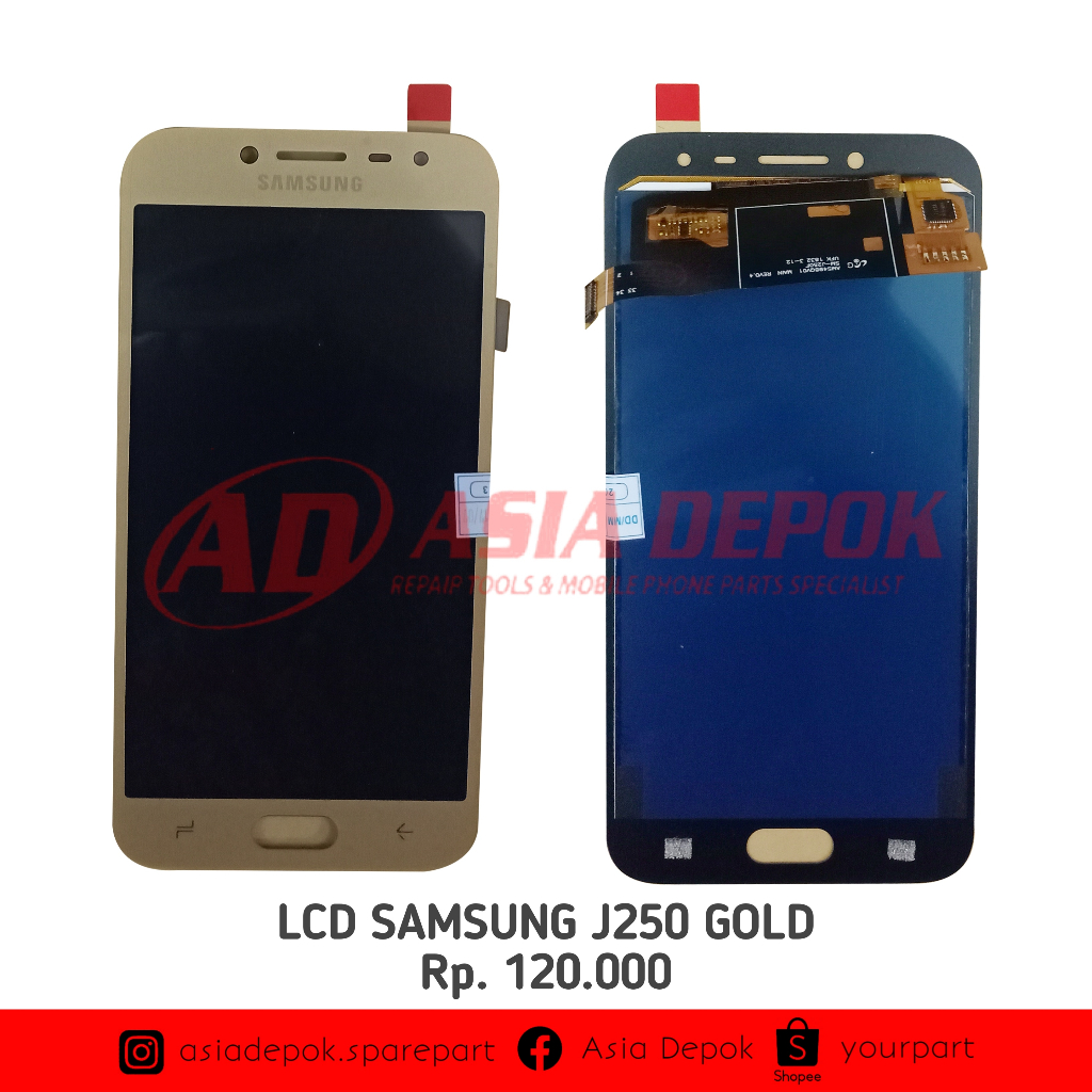 Jual LCD SAM J250 GOLD | Shopee Indonesia