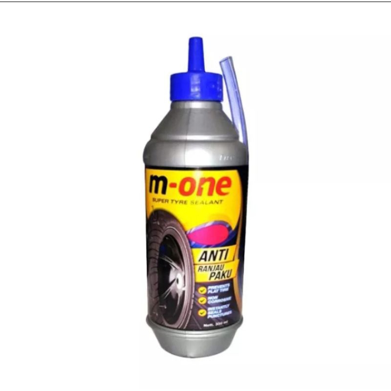 Jual Cairan ban tubles merk M-ONE ukuran 350ML mone anti paku ORIGINAL ...