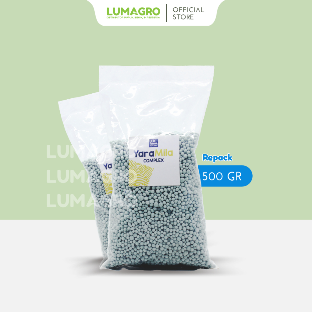 Jual Pupuk YaraMila Complex 500gr Repack Meningkatkan Toleransi Tanaman ...