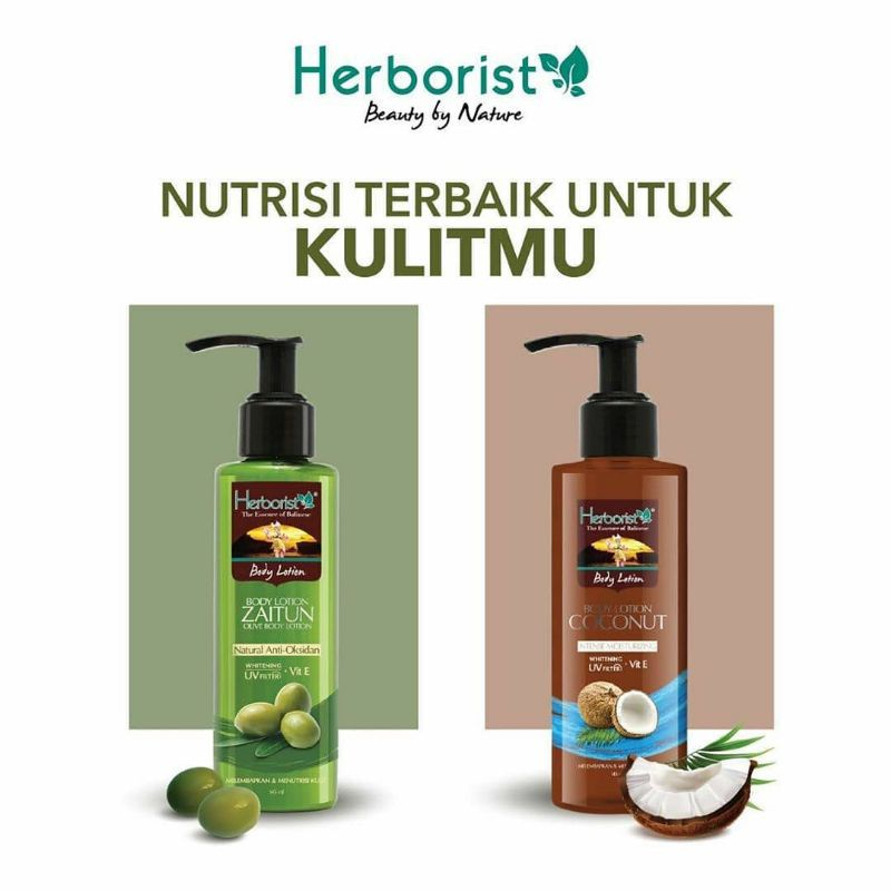 Jual HERBORIST BODY LOTION 145 ML ZAITUN COCONUT Shopee Indonesia