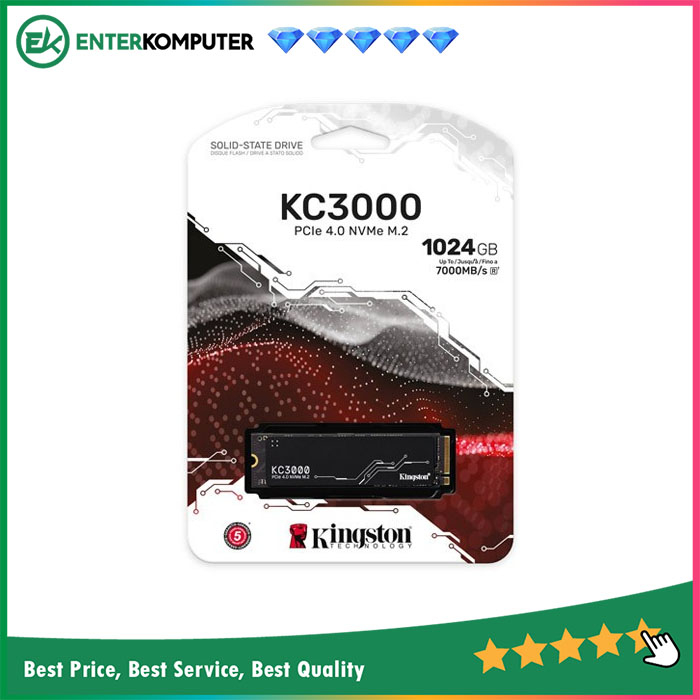 Jual Kingston KC3000 PCIe 4.0 NVMe M.2 SSD 1024GB / SSD 1TB | Shopee ...