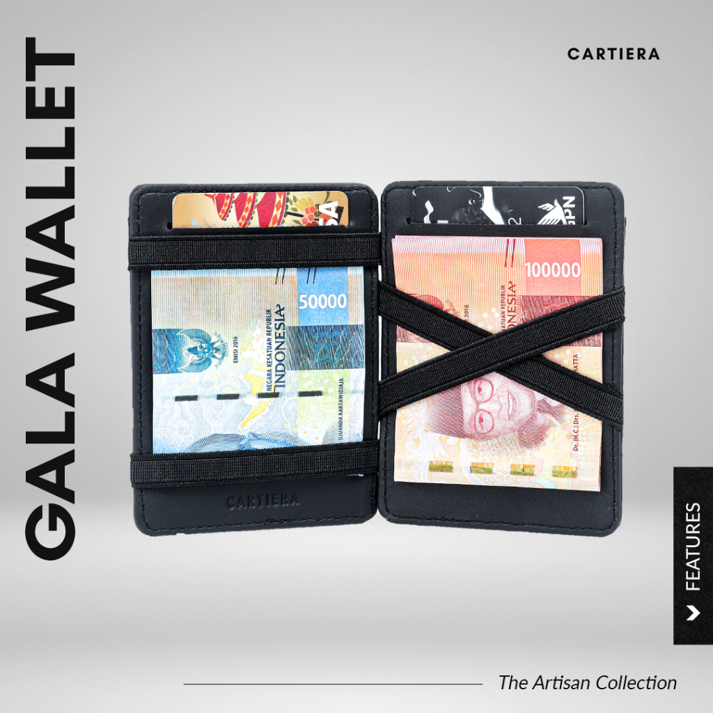 Jual Cartiera Gala Wallet Dompet Kartu Dan Uang Lipat Pria Wanita Card