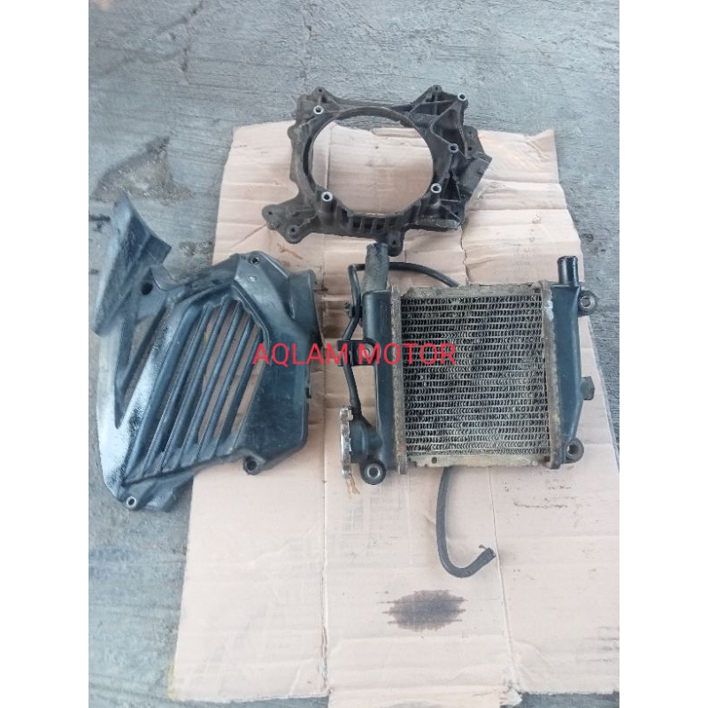 Jual 1set radiator Xeon karbu Xeon GT Xeon rc original copotan | Shopee ...